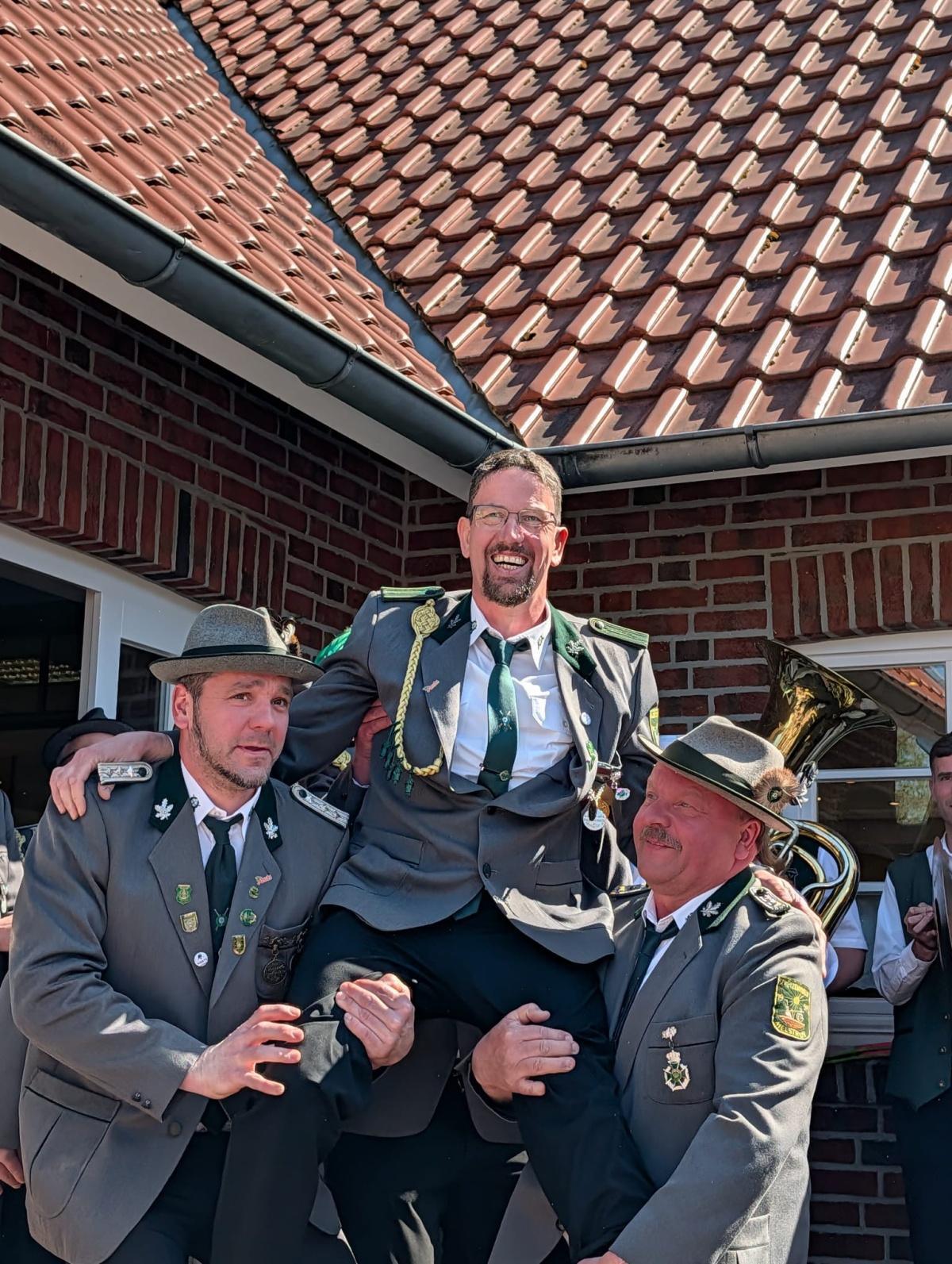 Neues Königspaar beim Schützenverein Melstrup