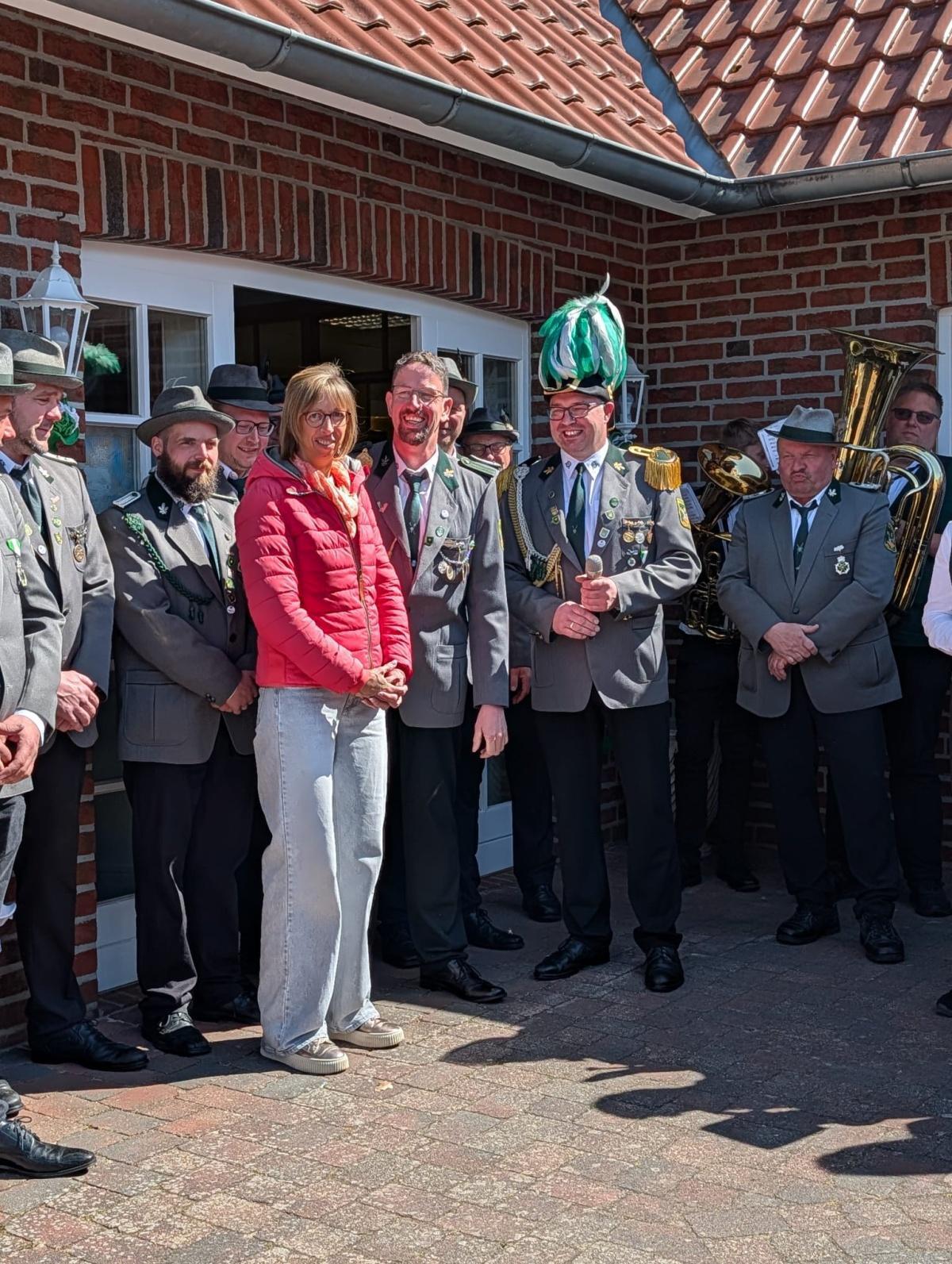 Neues Königspaar beim Schützenverein Melstrup Neues Königspaar beim Schützenverein Melstrup