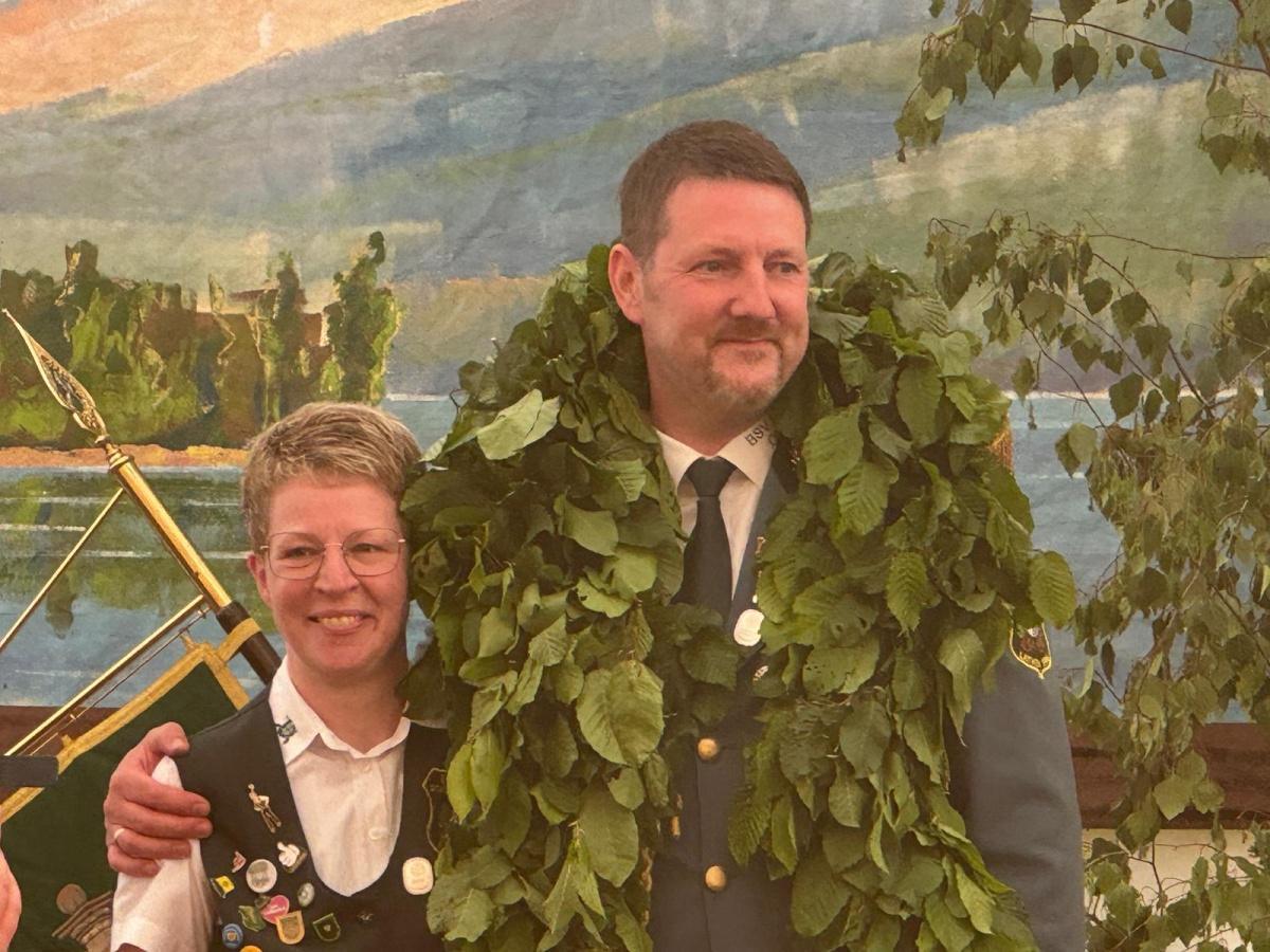 Neues Schützenkönigspaar in Lathen