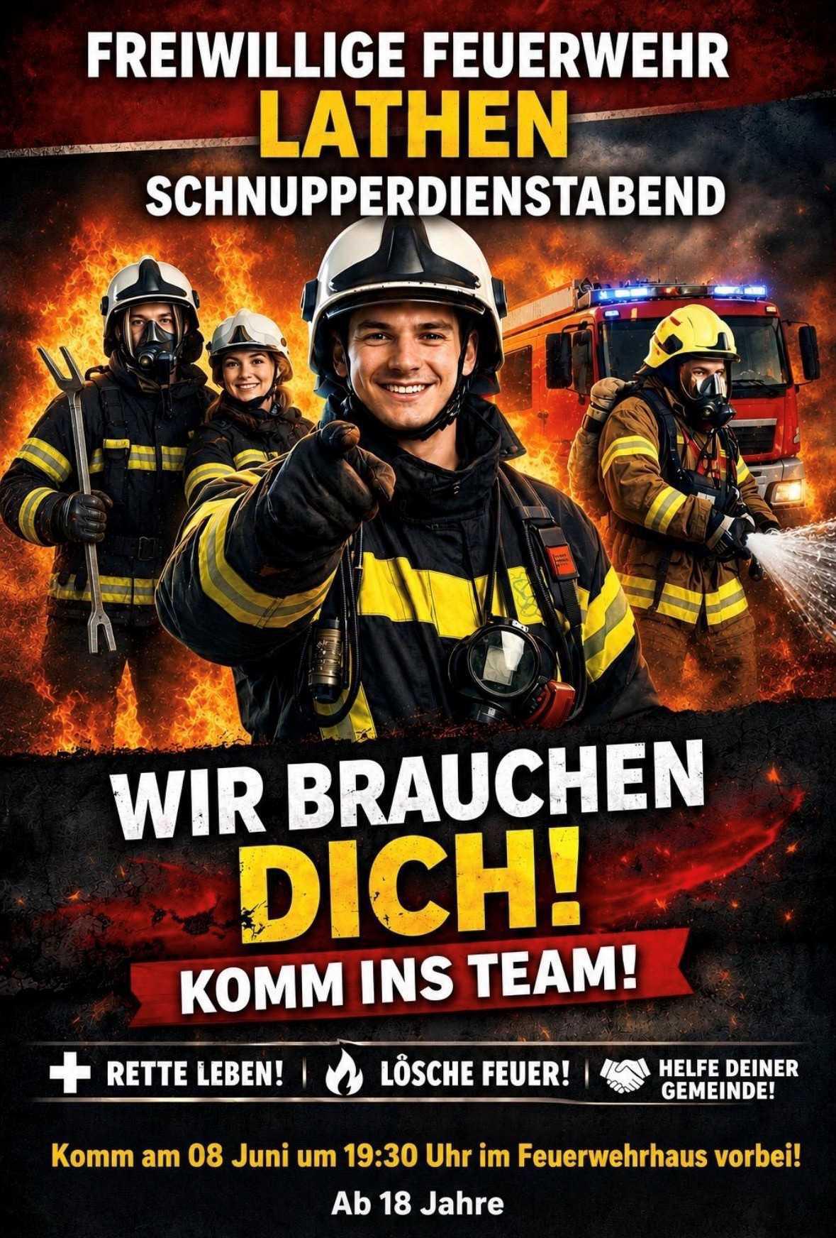 Schnupperdienstabend Feuerwehr Lathen 