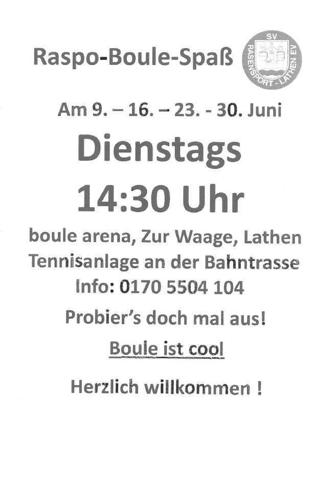 Boule-Spaß für alle 