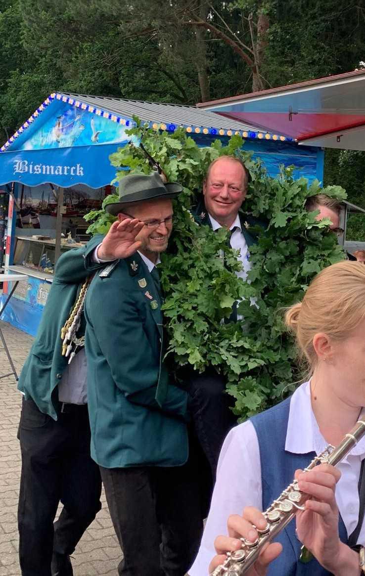 Neuer Schützenkönig in Kathen-Frackel, Hilter