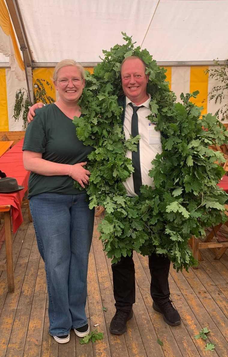 Neuer Schützenkönig in Kathen-Frackel, Hilter