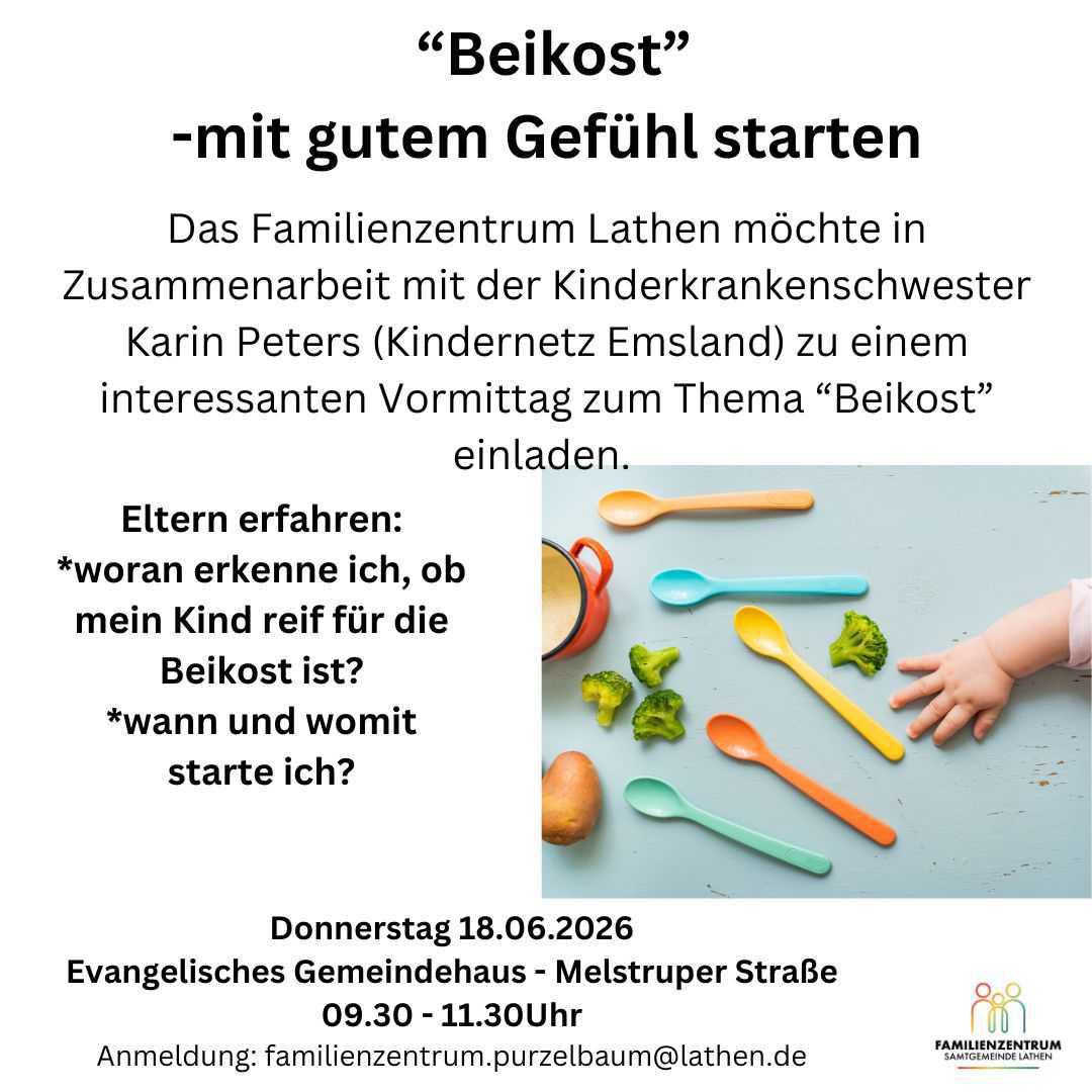 "Beikost" - mit einem guten Gefühl starten