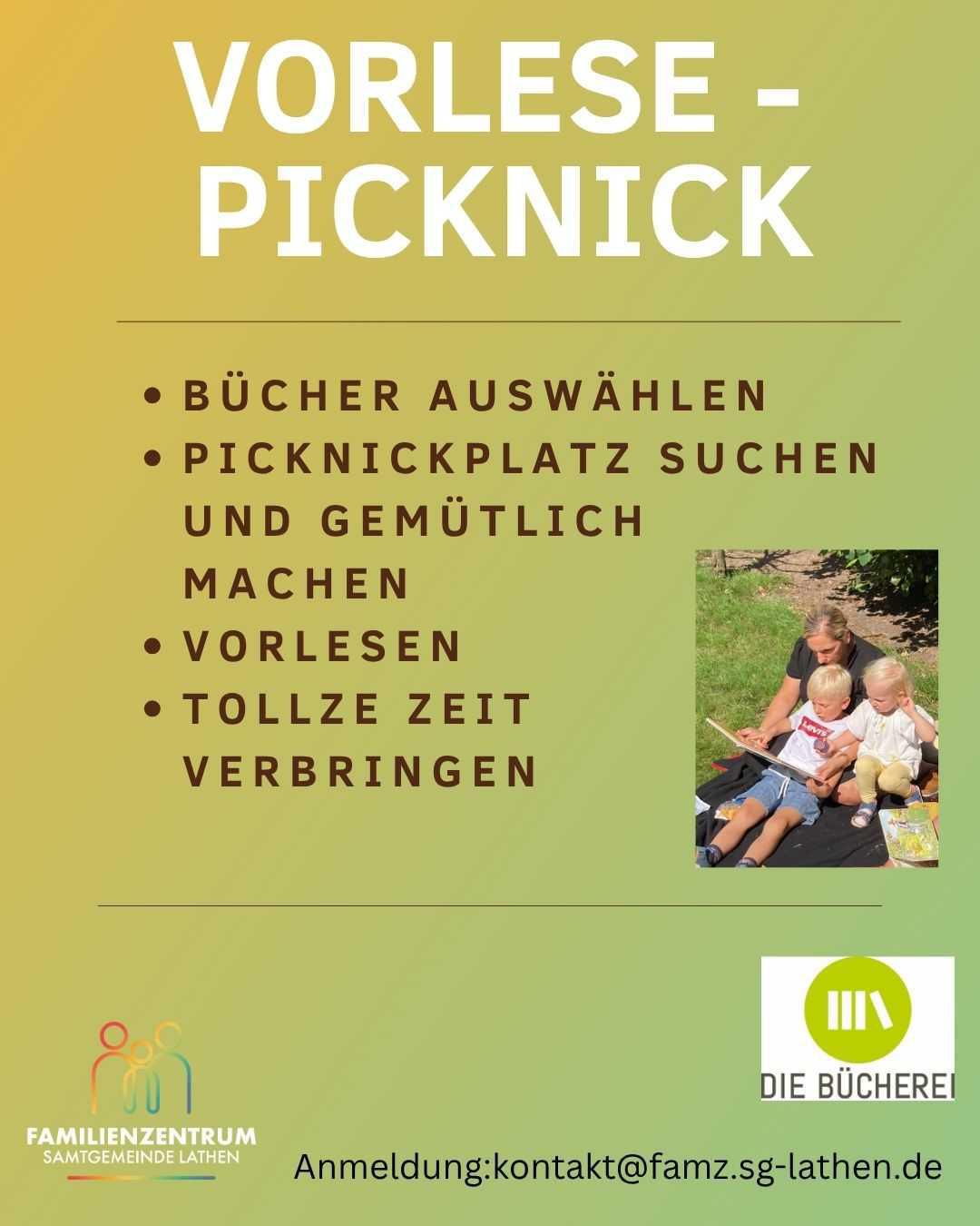 Vorlesepicknick – Zeit für Geschichten und Gemeinschaft