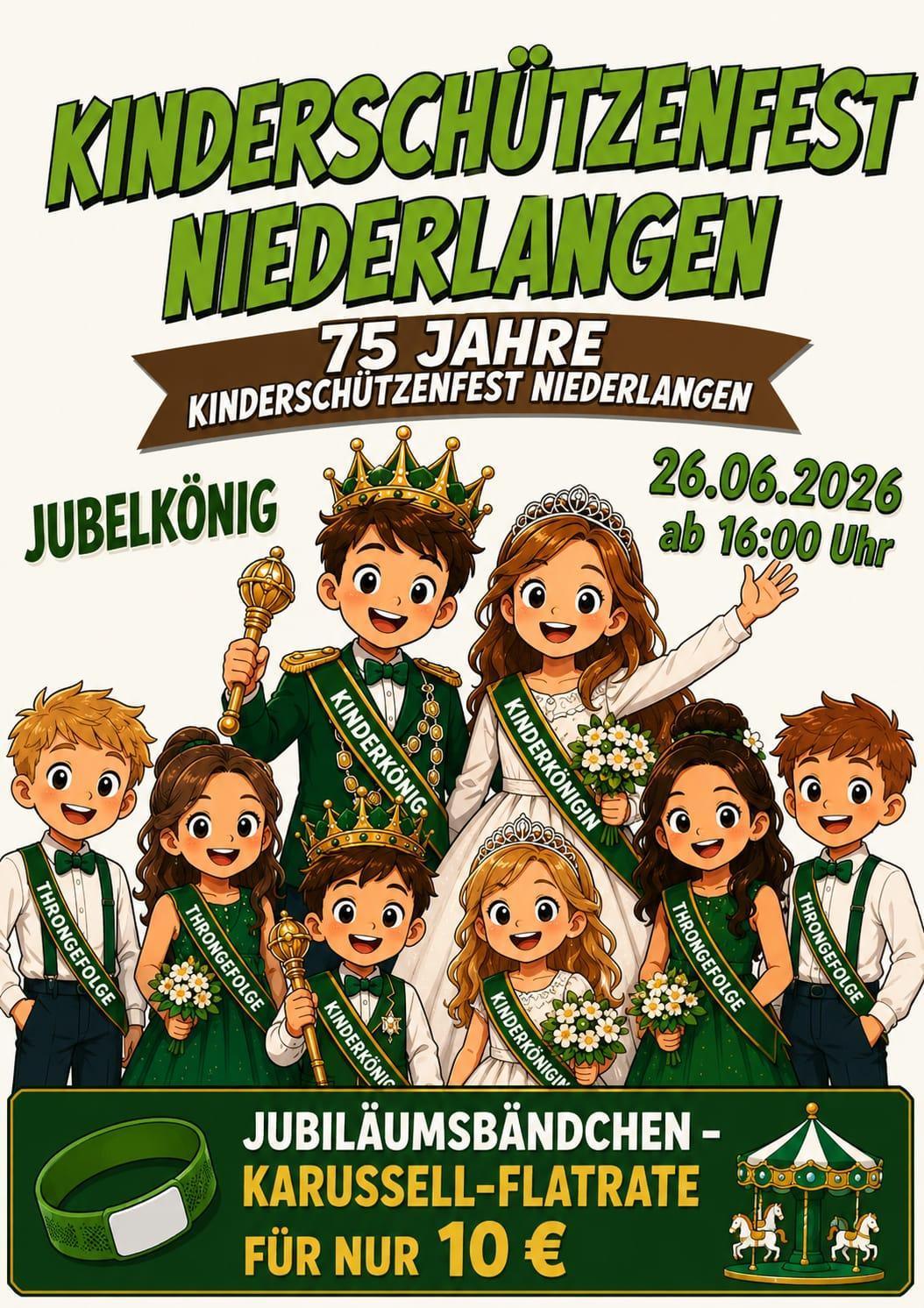 Kinderschützenfest Niederlangen