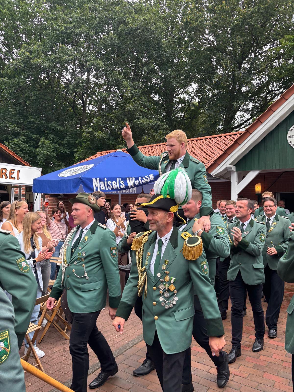 Neues Schützenkönigspaar in Sustrum-Moor