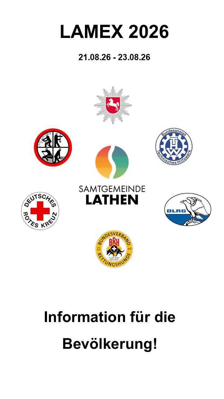 Katastrophenschutzübung LAMEX 2026 in der Samtgemeinde Lathen