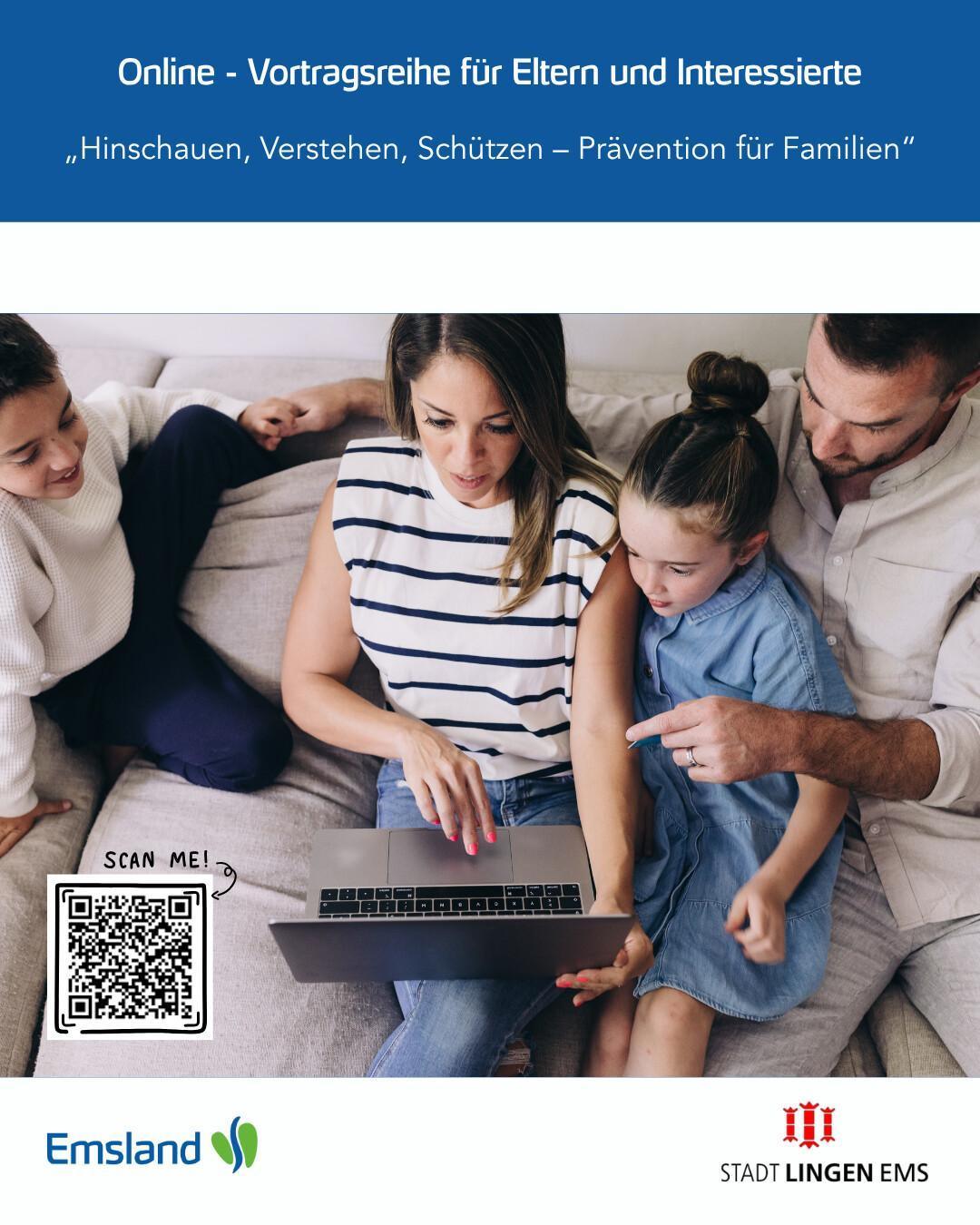 Online-Vortragsreihe für Eltern und Interessierte - „Hinschauen, Verstehen, Schützen – Prävention für Familien“ Online-Vortragsreihe für Eltern und Interessierte - „Hinschauen, Verstehen, Schützen – Prävention für Familien“