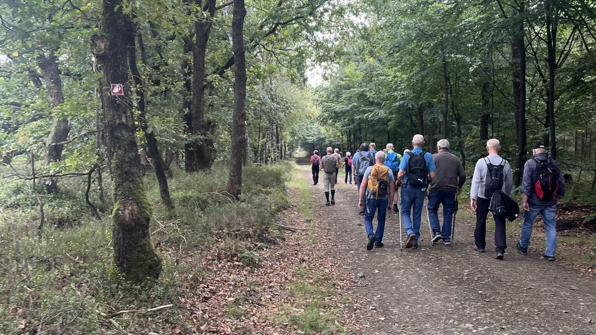 Männerpilgern von Sögel nach Spahnharrenstätte auf dem Hümmlinger Pilgerweg