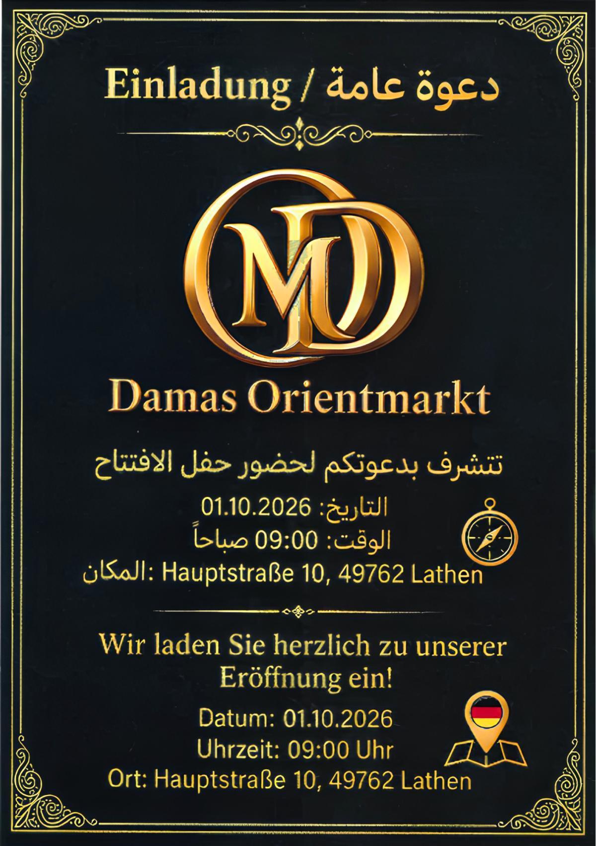 Eröffnung Damas Orientmarkt