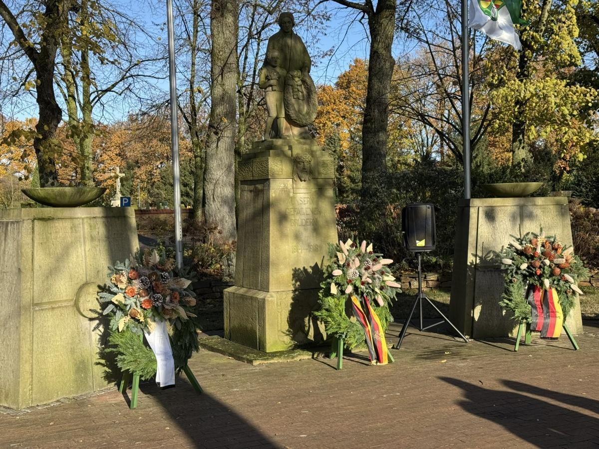 Gedenkfeier zum Volkstrauertag