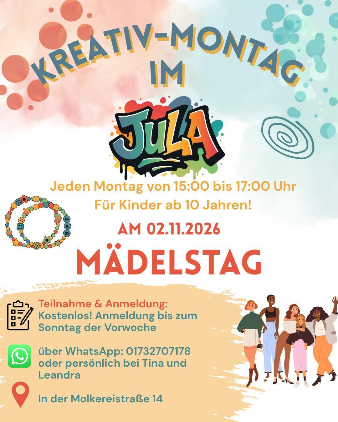Mädelstag im Jugendzentrum Lathen Mädelstag im Jugendzentrum Lathen
