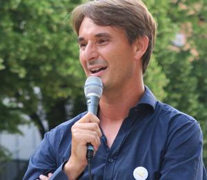 Pèire Costa : "Nous refusons l’enfermement dans ces blocs, et recherchons des majorités de projet. C’est ce qui s’est produit avec la Loi Molac sur les langues régionales" (photo MN)