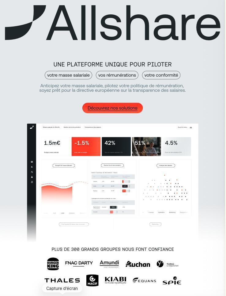 TRANSPARENCE DES SALAIRES