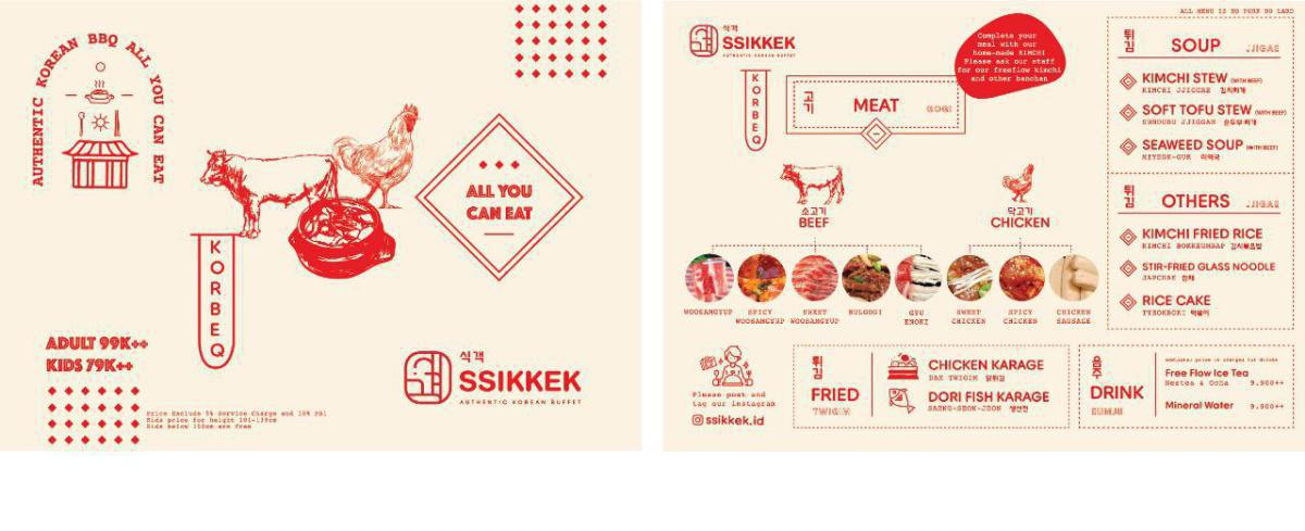 Ssikkek Korean Authentic Buffet Price List