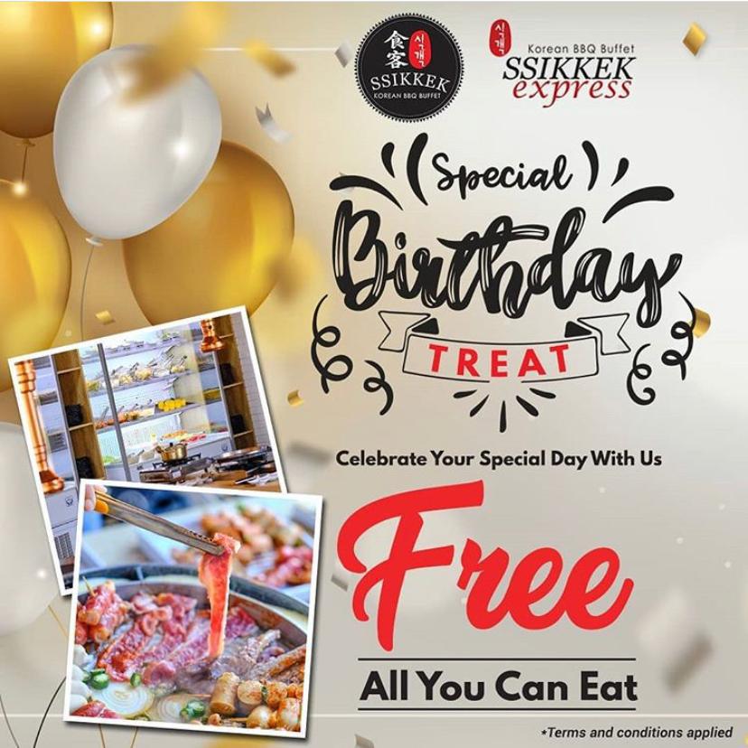 Birthday Promo