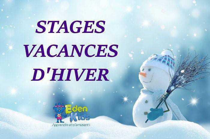 ​Stages de vacances hiver EdenKids 🌈