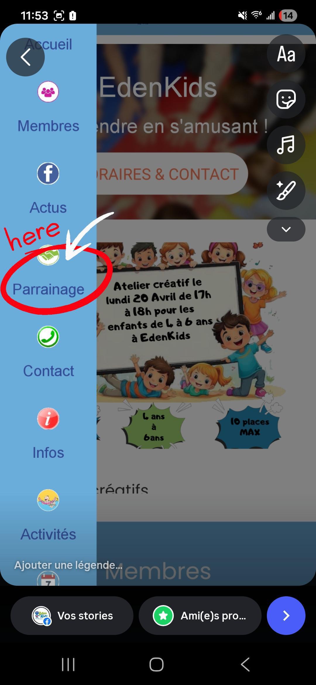 🐠 Le 1er avril est passé… on peut donc officiellement vous dire la vérité : AVRIL, c’est le mois du parrainage chez EdenKids 🎉