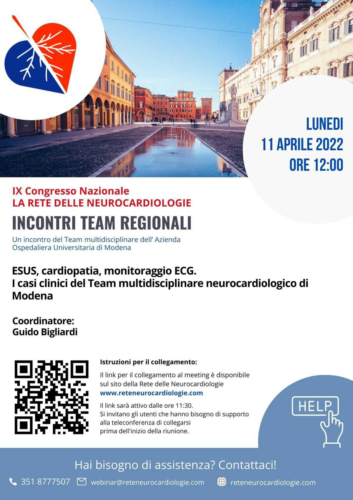 ESUS, cardiopatia, monitoraggio ECG. I casi clinici del Team multidisciplinare neurocardiologico di Modena