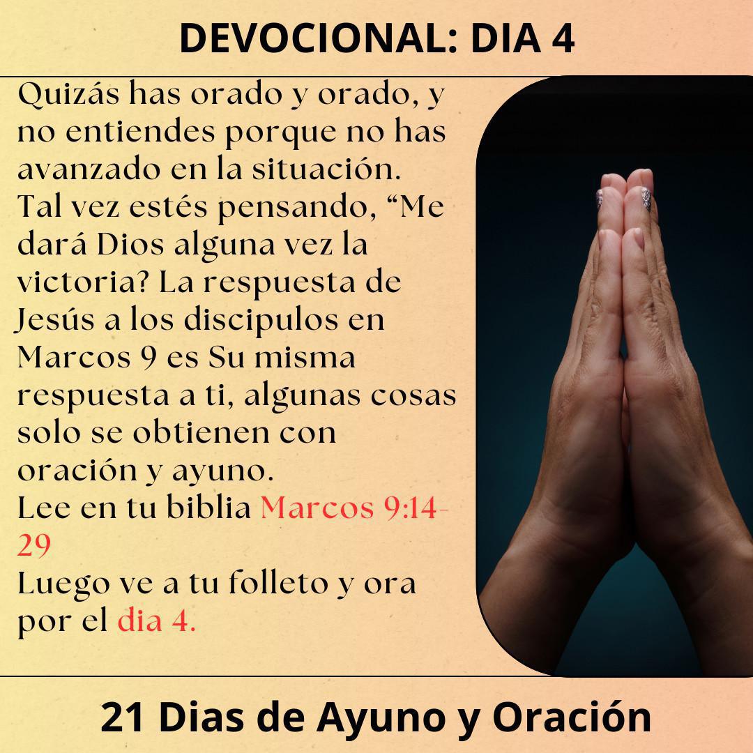 Devocionales 21 Dias Ayuno y Oración