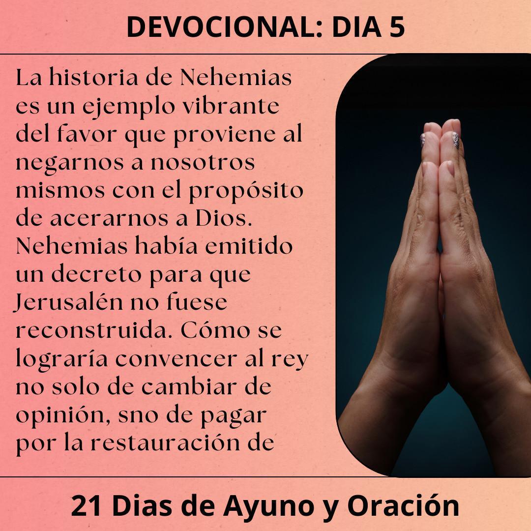 Devocionales 21 Dias Ayuno y Oración