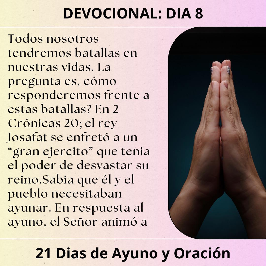 Devocionales 21 Dias Ayuno y Oración