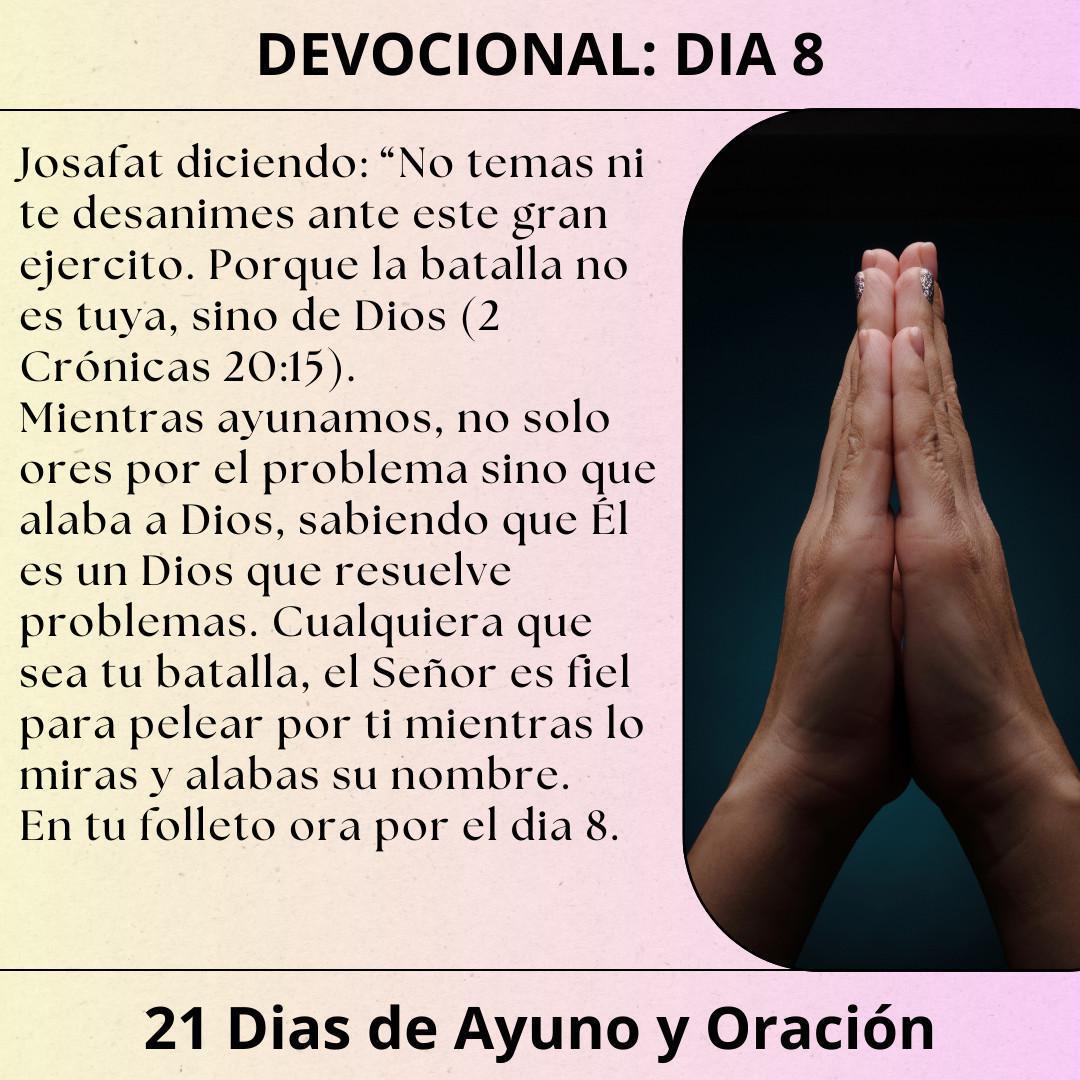 Devocionales 21 Dias Ayuno y Oración