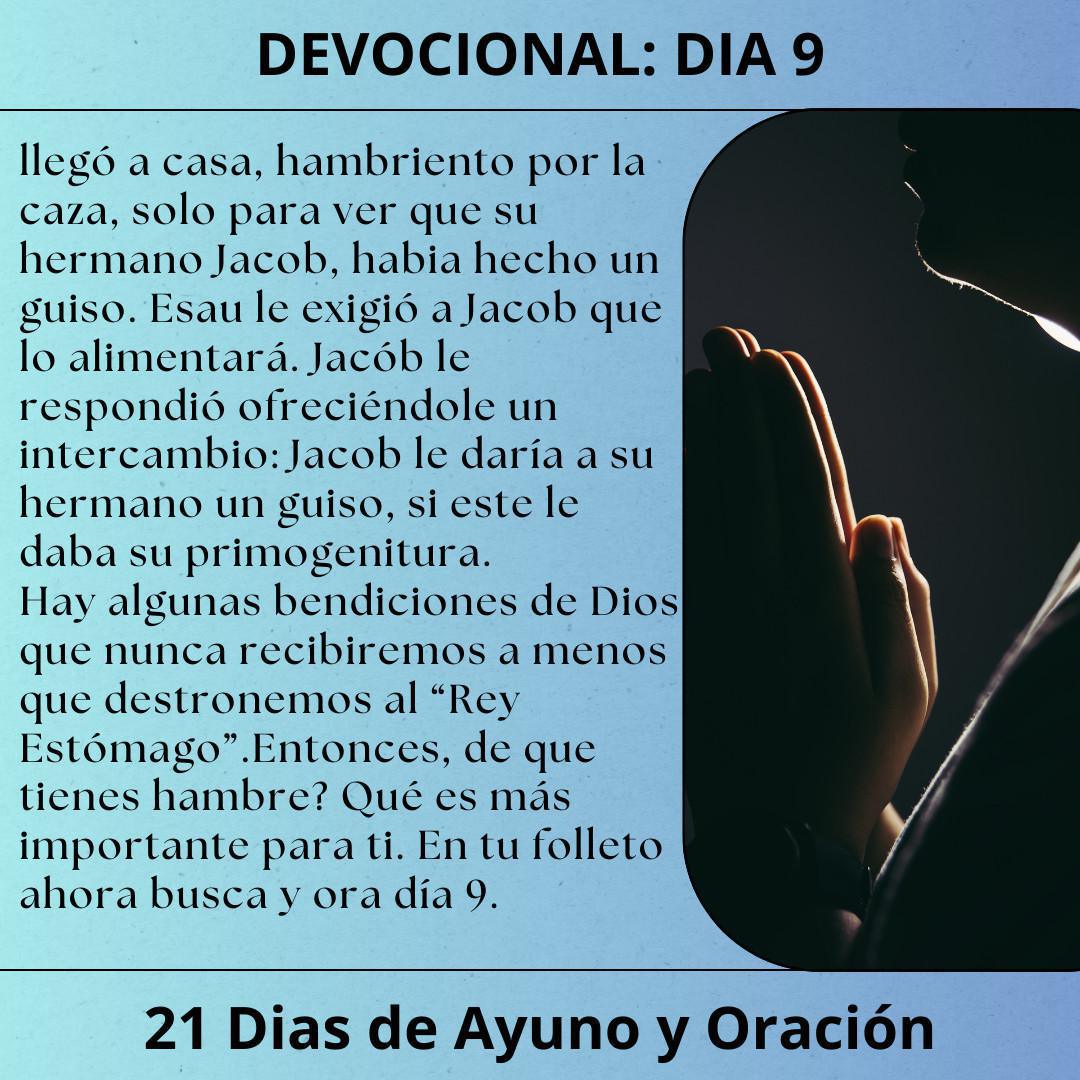 Devocionales 21 Dias Ayuno y Oración