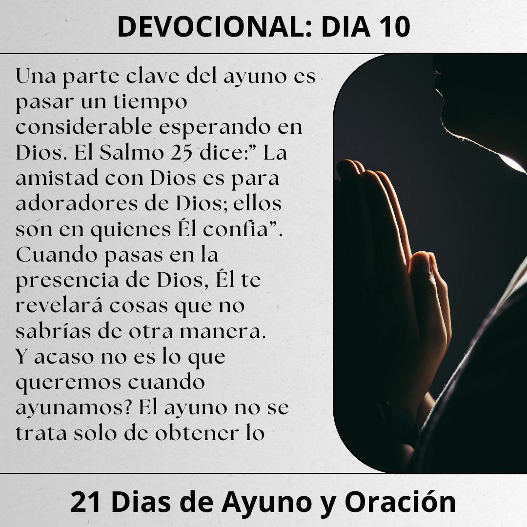 Devocionales 21 Dias Ayuno y Oración