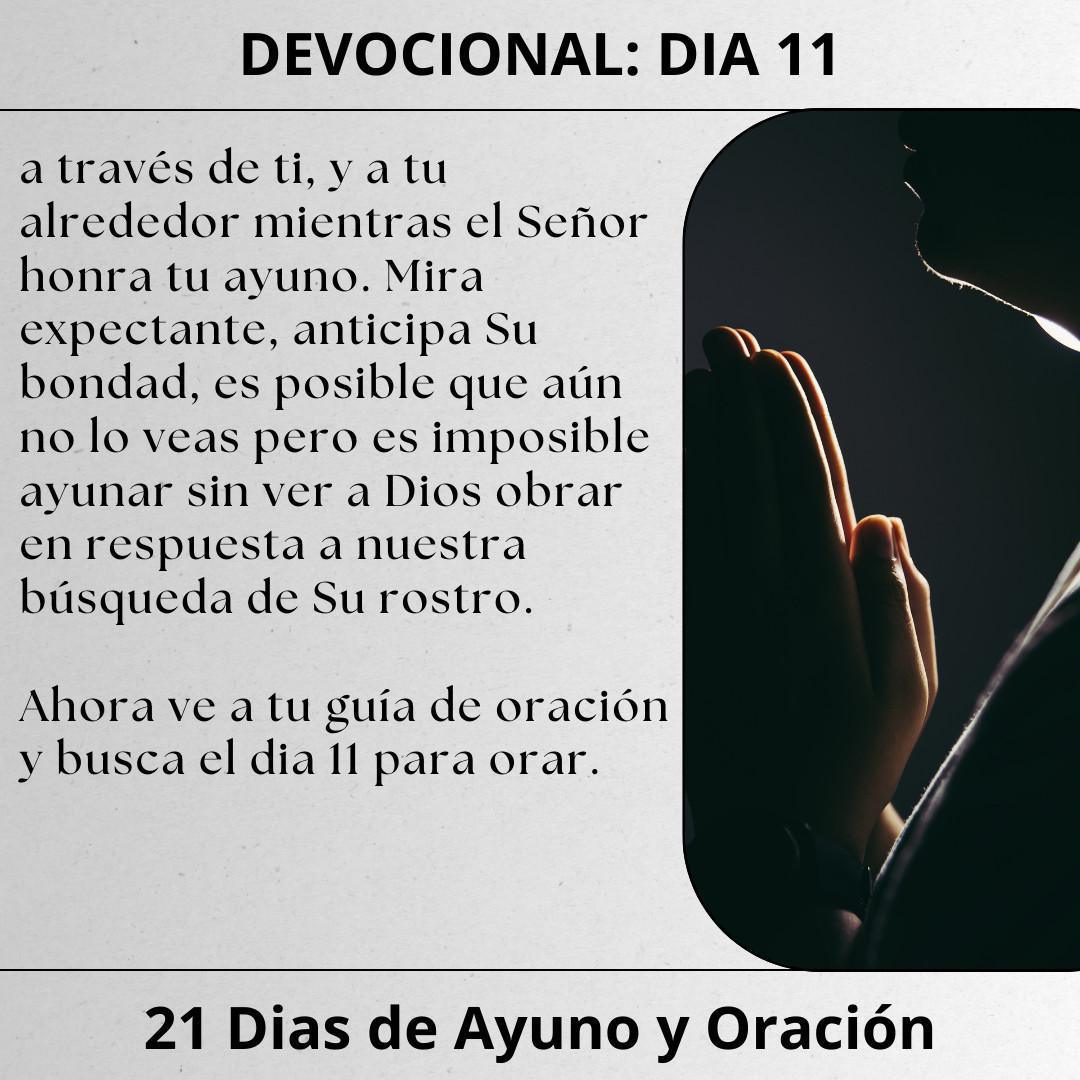 Devocionales 21 Dias Ayuno y Oración