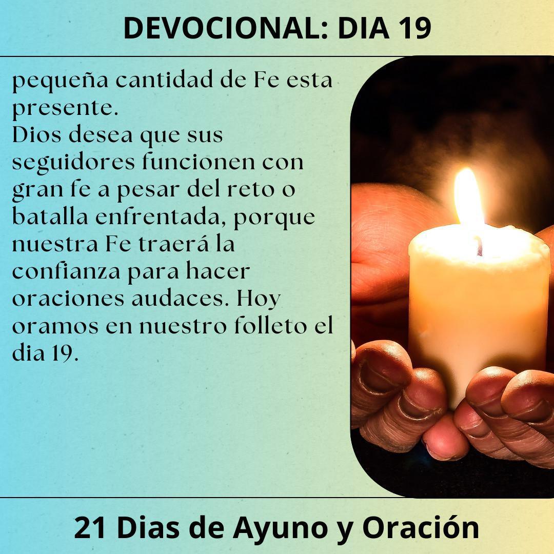 Devocionales 21 Dias Ayuno y Oración