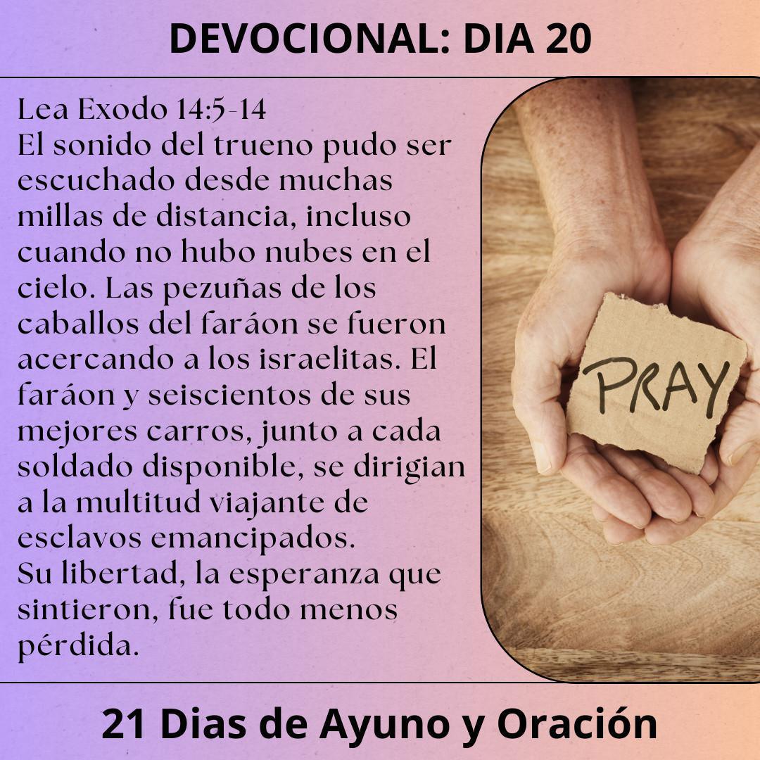 Devocionales 21 Dias Ayuno y Oración