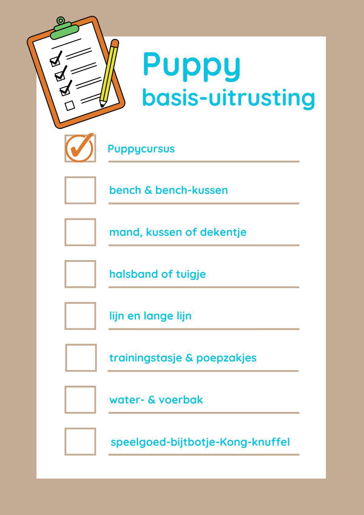 Voorbereiding Voorbereiding