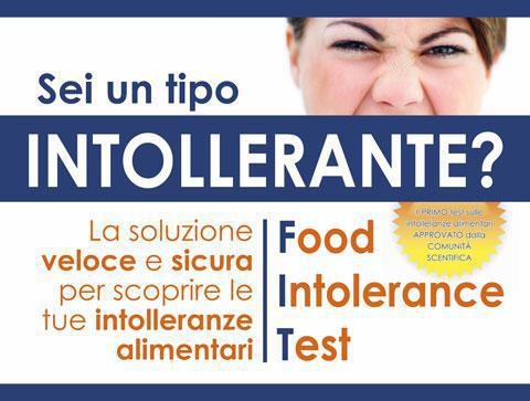 Test per le intolleranze alimentari Test per le intolleranze alimentari