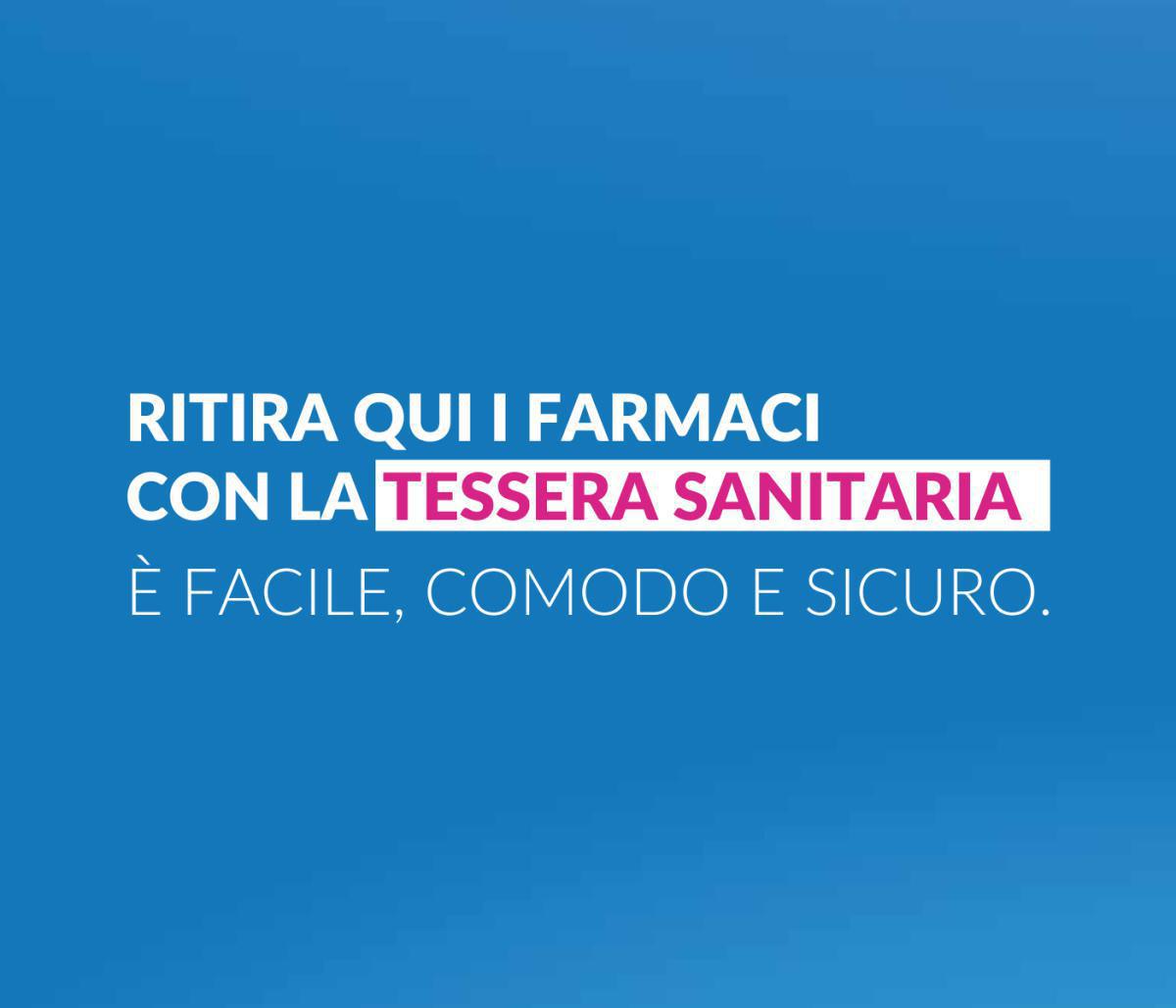 Ritiro farmaci con tessera sanitaria Ritiro farmaci con tessera sanitaria