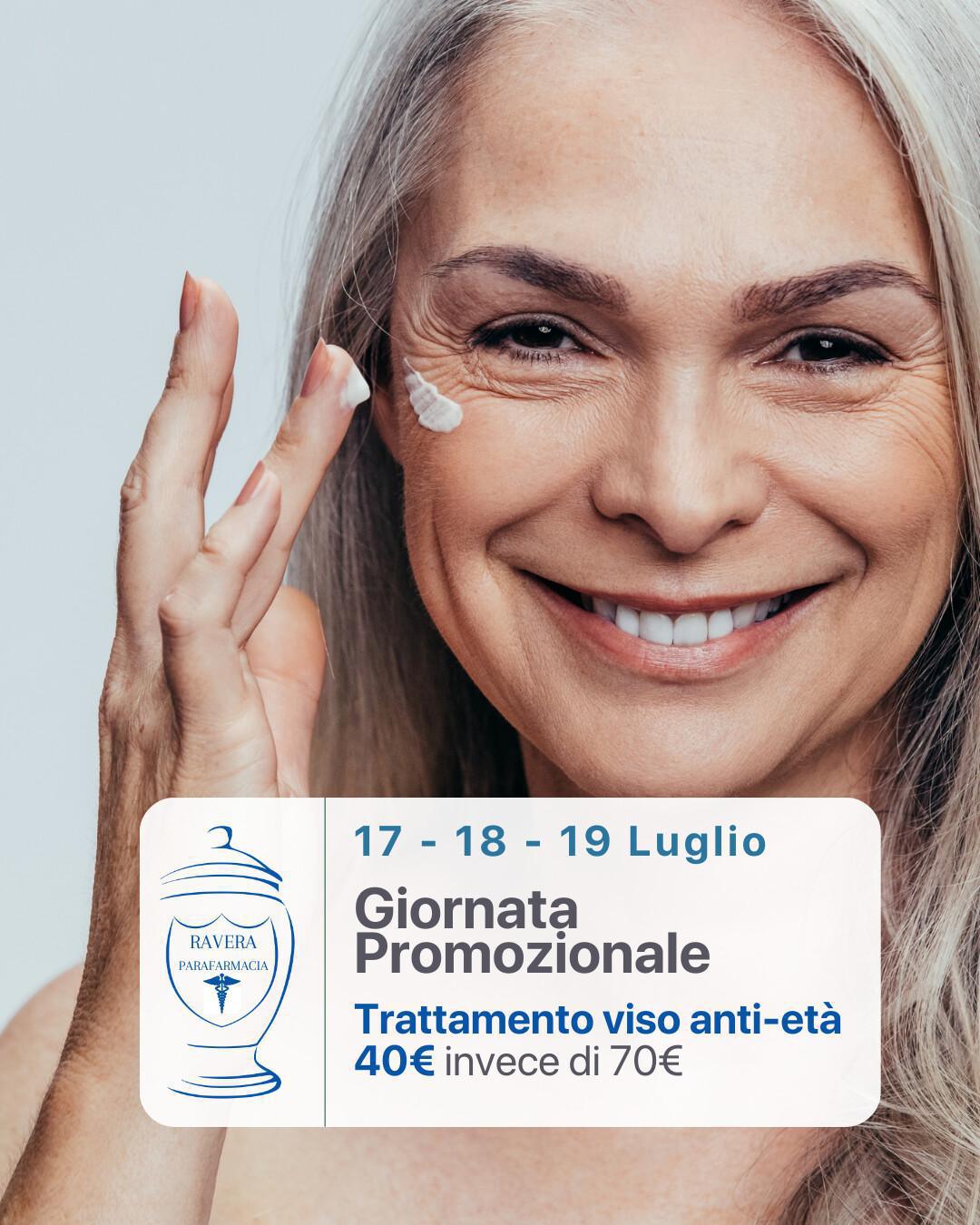 Giornata promozionale: trattamento viso anti-età