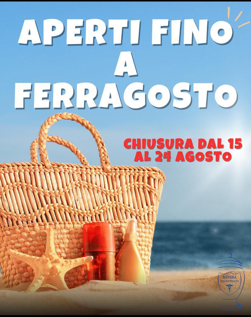 Chiusi per ferie - Parafarmacia