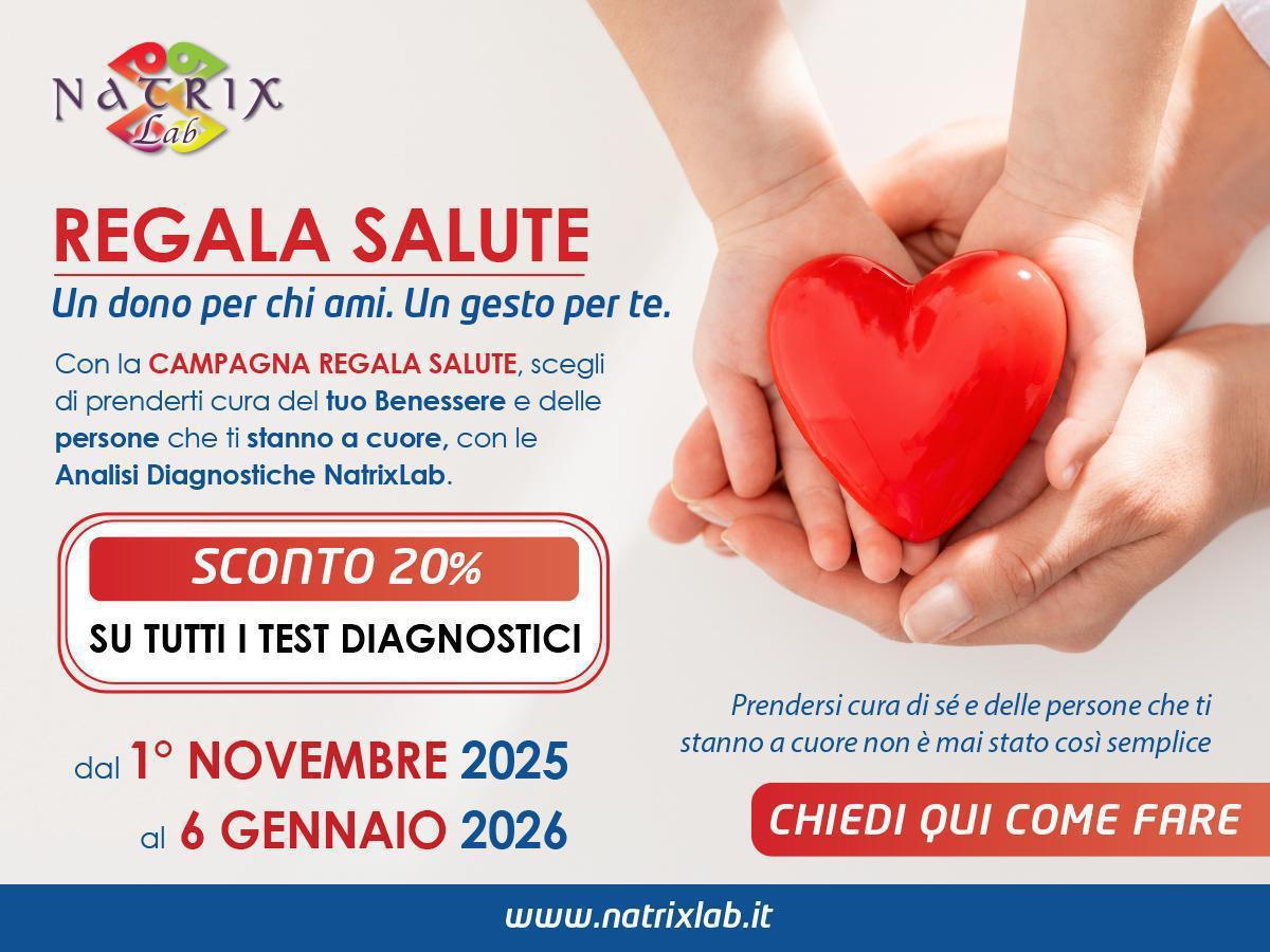 🎁Campagna Regala Salute | NatrixLab