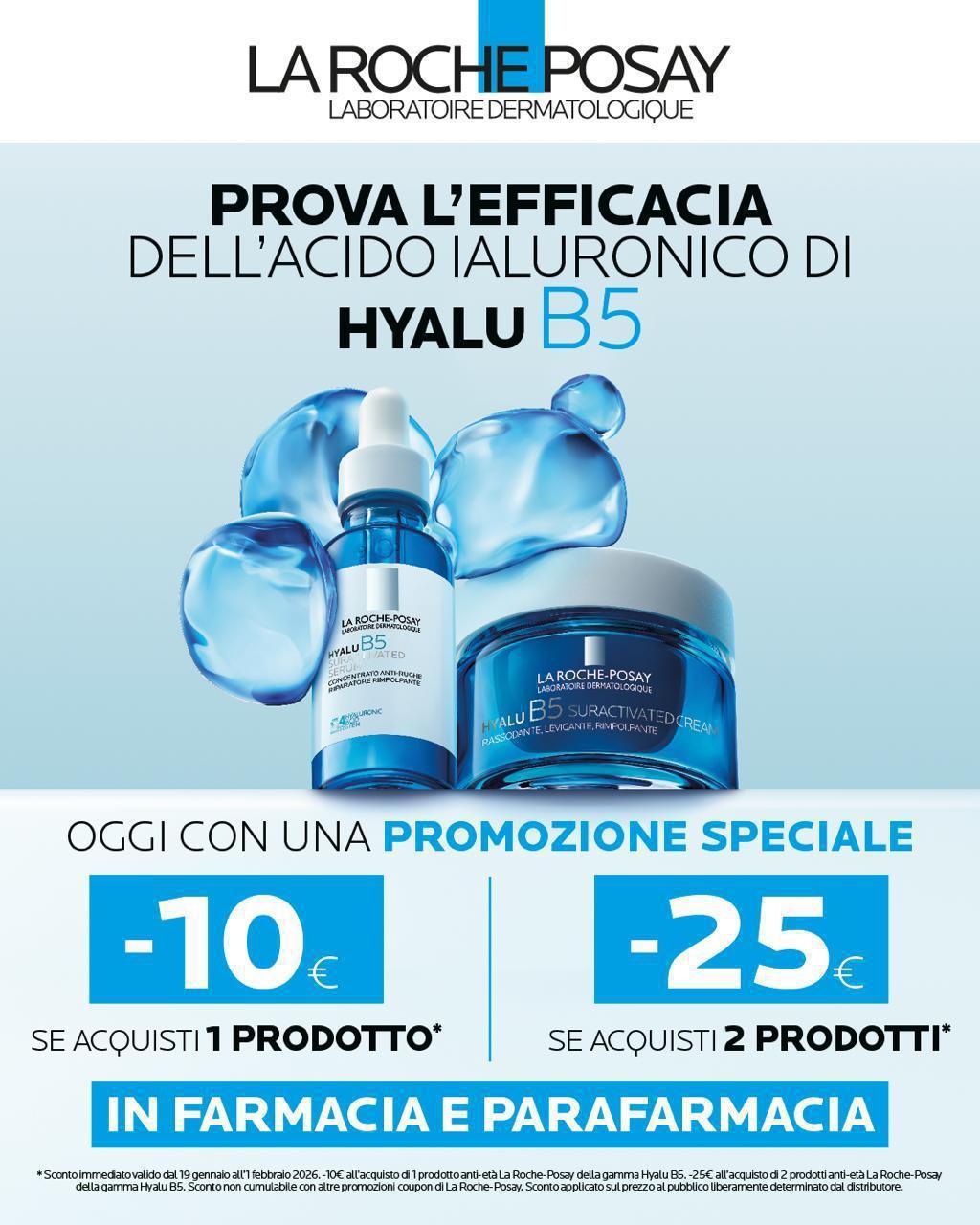Promo HyaluB5 La Roche Posay Promo HyaluB5 La Roche Posay