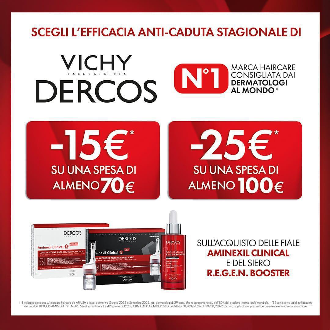 Promo Vichy Dercos Promo Vichy Dercos