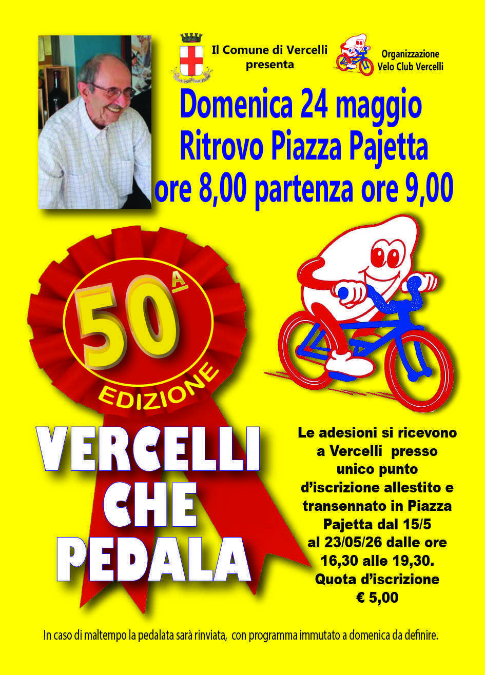 Vercelli che Pedala 🚴♀️ Vercelli che Pedala 🚴♀️