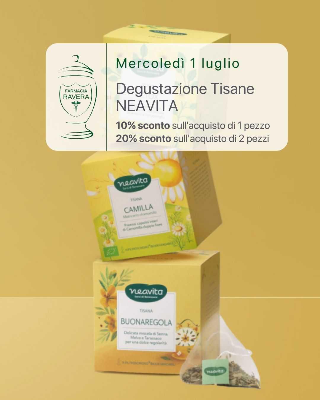 Degustazione Tisane Neavita Degustazione Tisane Neavita