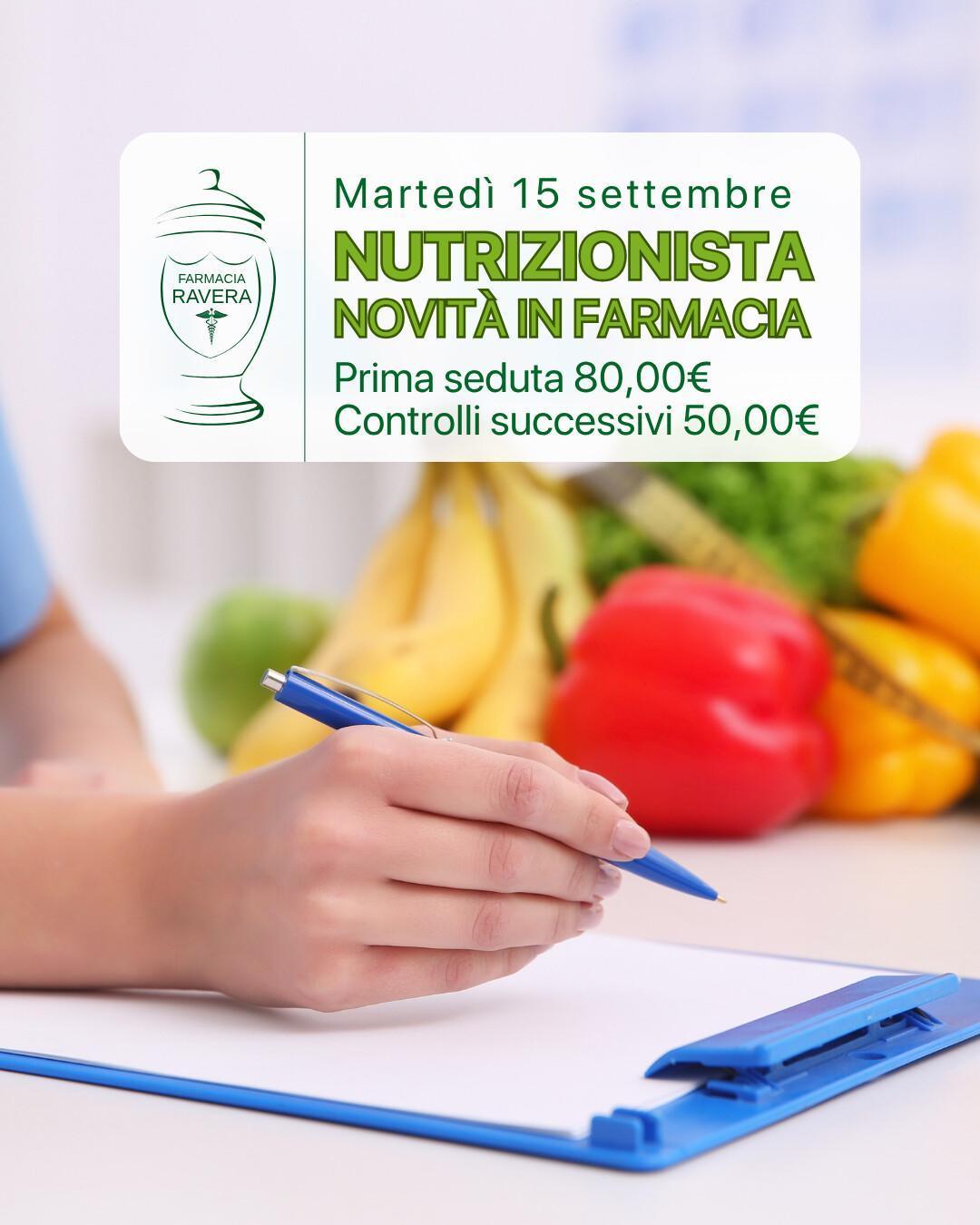 🥗 Nutrizionista in farmacia