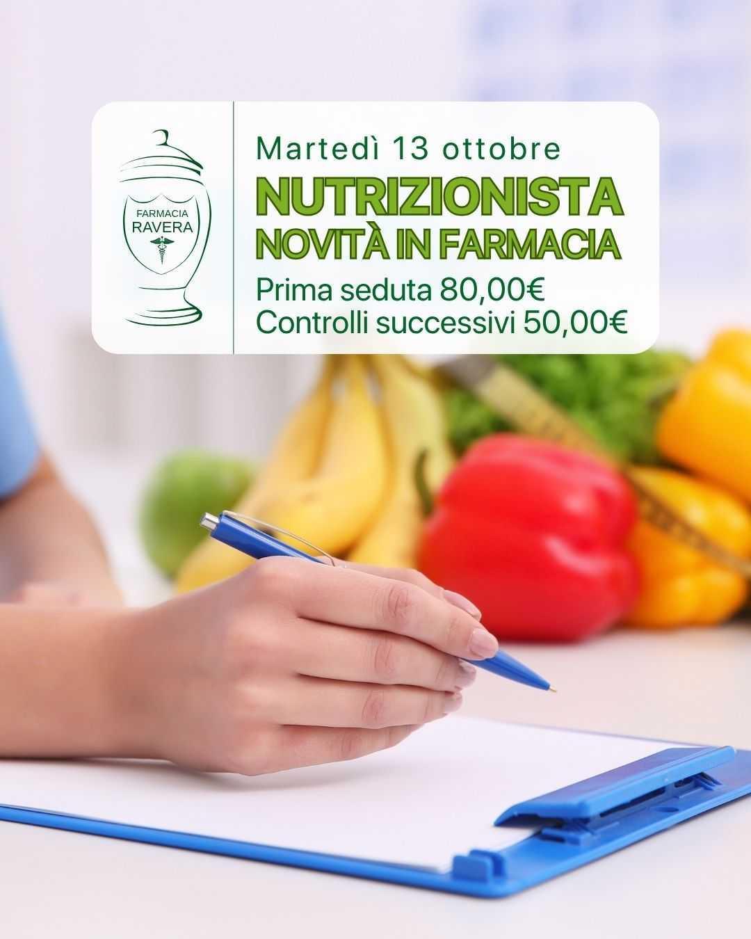 🥗 Nutrizionista in farmacia