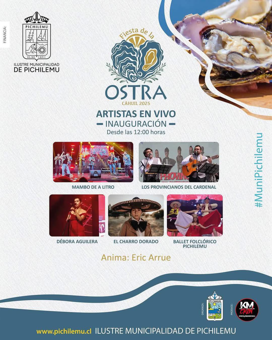 La Fiesta de la Ostra Cáhuil 2025