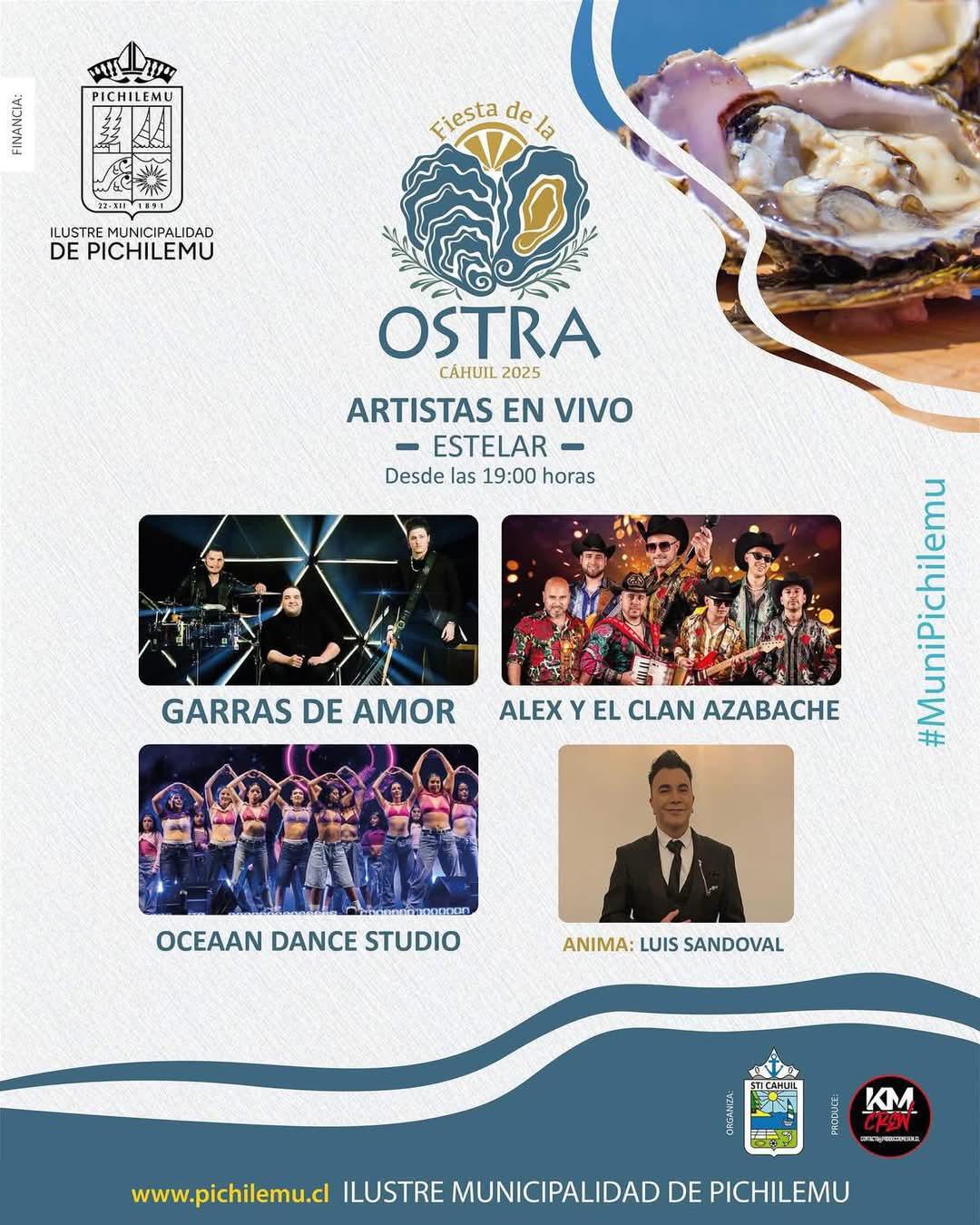 La Fiesta de la Ostra Cáhuil 2025