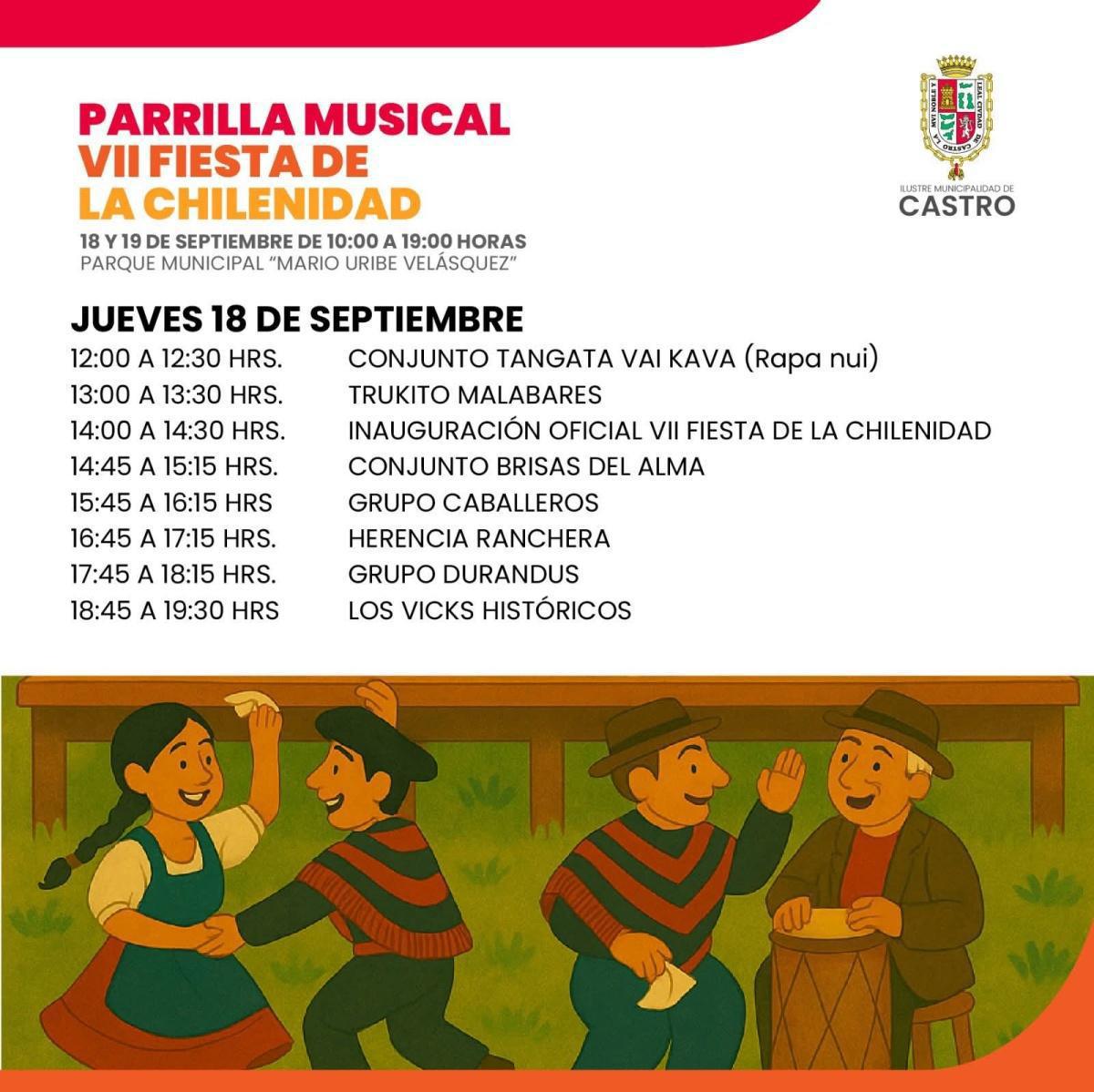 VII Fiesta de La Chilenidad en Castro 
