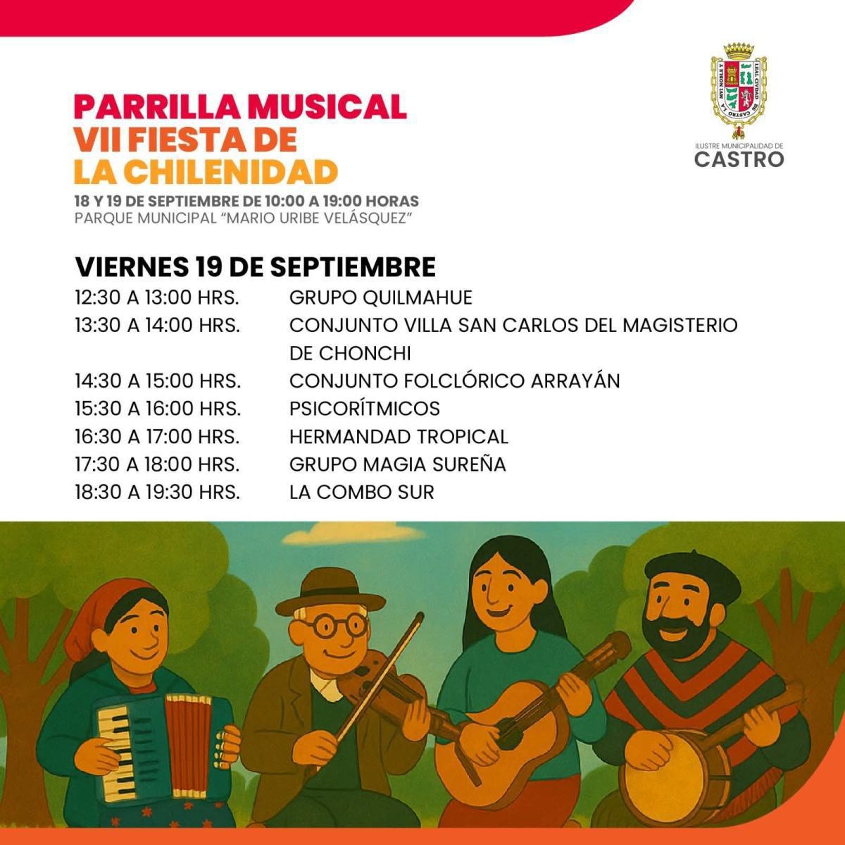 VII Fiesta de La Chilenidad en Castro 