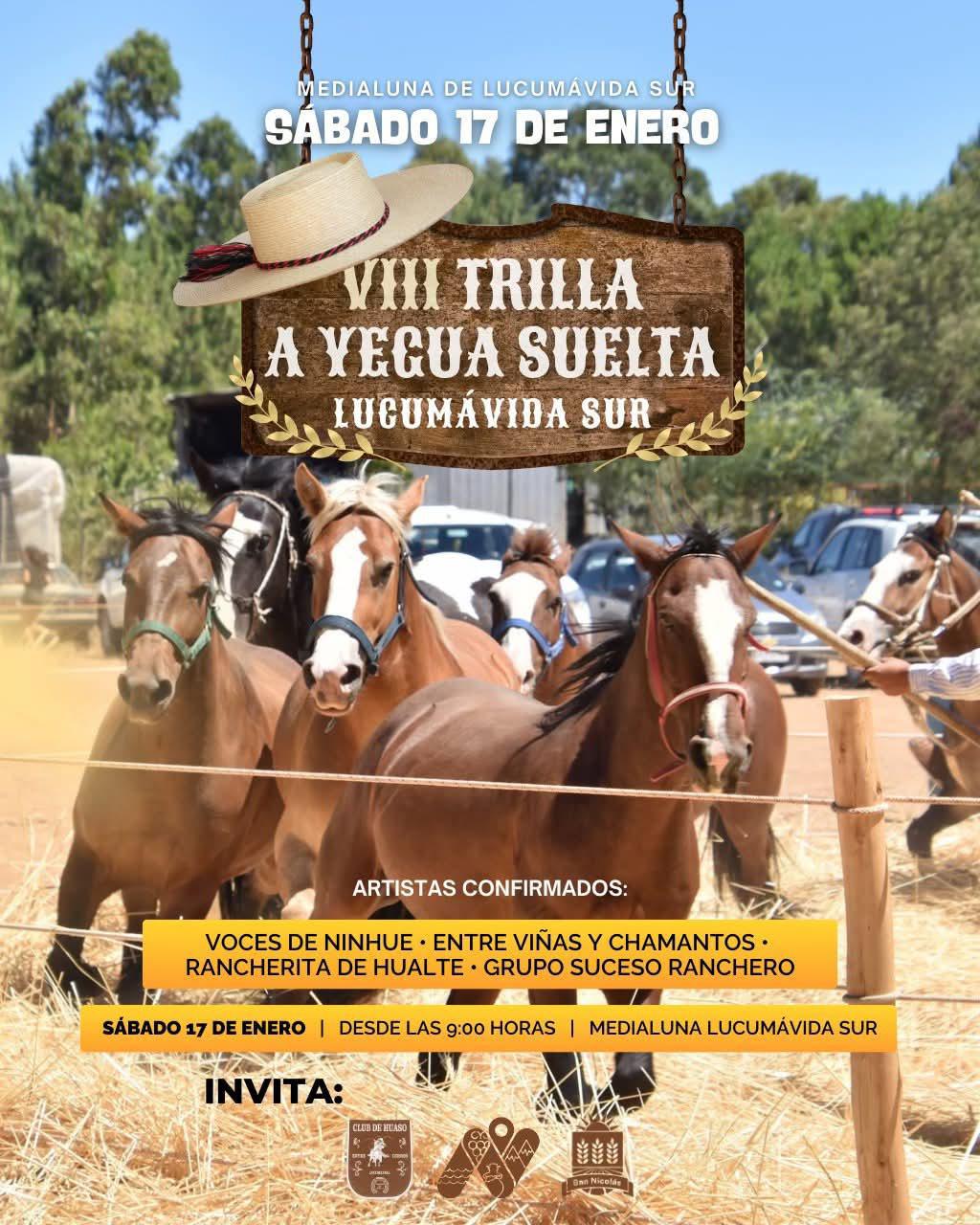 trilla a yegua suelta